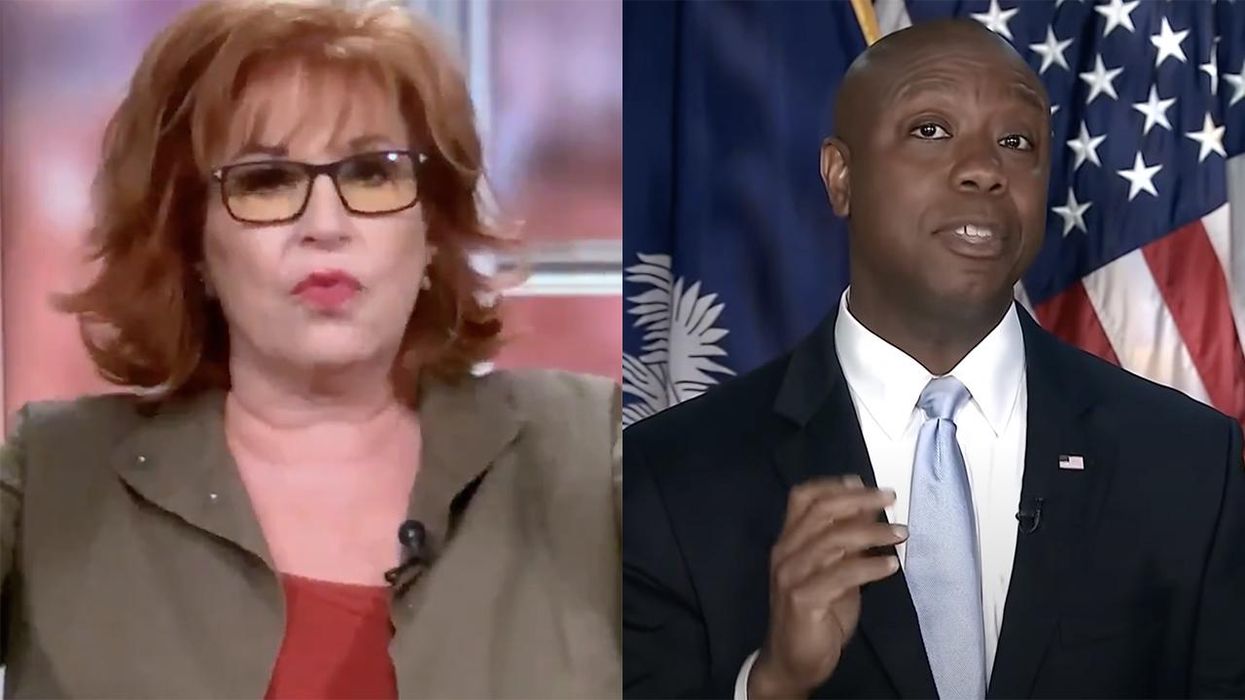 Mayonnaise-Looking Joy Behar Claims Tim Scott Doesn't Understand Racism