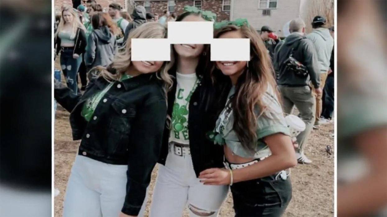 College Suspends Girls for Off-Campus Maskless Photo Because of a Snitch Who Needs Stitches