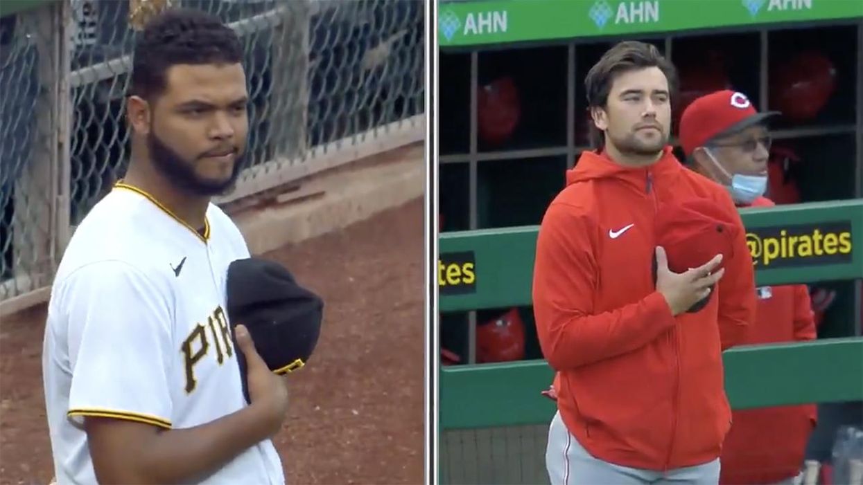 Who Loves America More? Two Baseball Players Battle Over Who STANDS for the Anthem the Longest