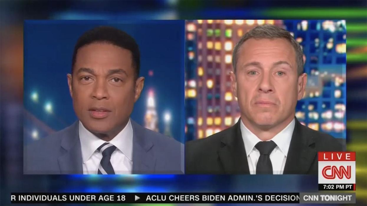 Don Lemon Begs Mother to Follow Science and ... Take Off Her Mask