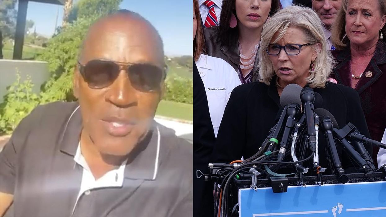 Oh Thank God! O.J. Simpson Has Endorsed Liz Cheney for GOP Leadership