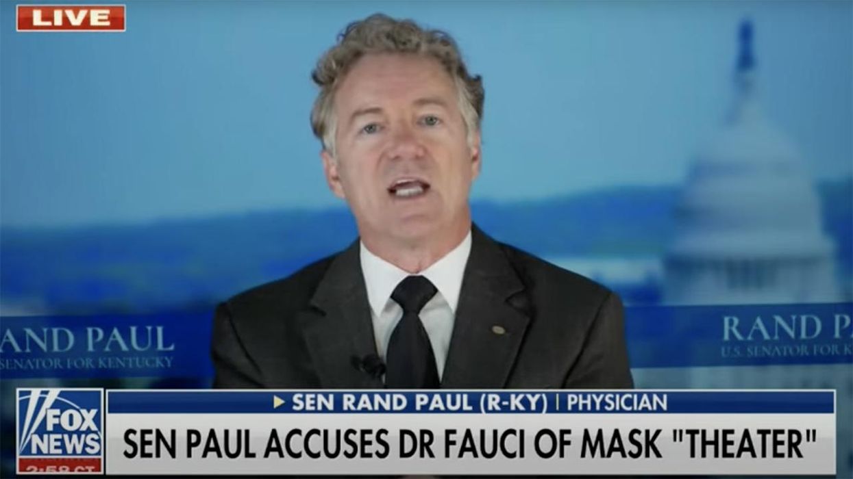 Rand Paul Takes Victory Lap Over Arch-Nemesis Anthony Fauci, Accuses Doctor of 'Doing It for Show'