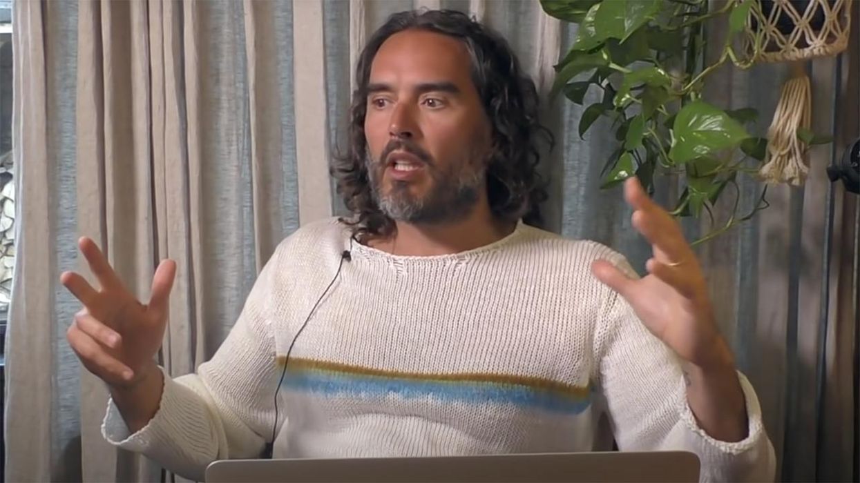Russell Brand Has Sudden Brush with Reality: Big Tech, Corporate Media 'Conspired' to Elect Biden