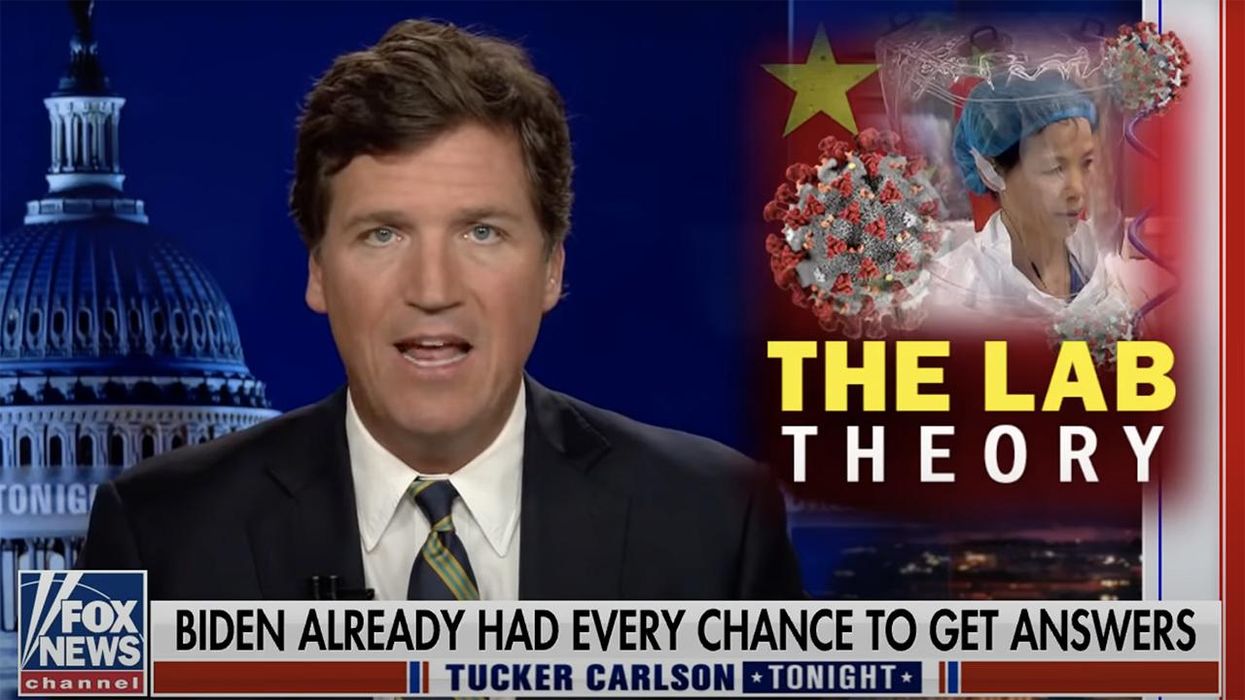 Tucker Carlson Exposes Media 'Updating Their Lies' Over 'Wuhan Lab Theory'