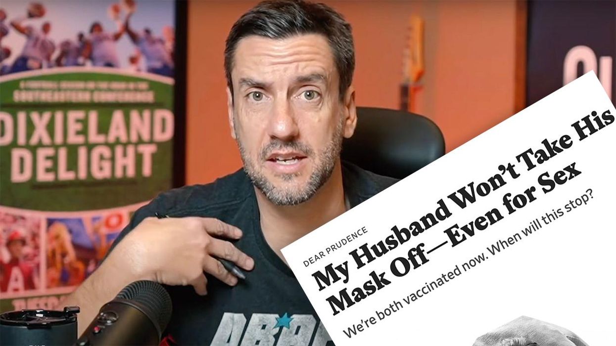 Clay Travis Advises Woman Whose Husband Refuses to Take Mask Off During Sex