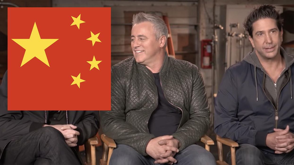 China Strikes Again, This Time Censoring the 'Friends' Reunion