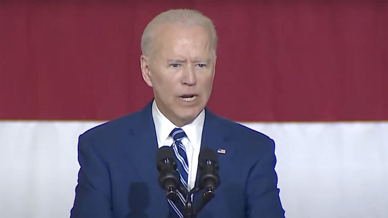Angry Joe Biden Confuses Declaration of Independence Again, Forgets What's After 'Life and Liberty'