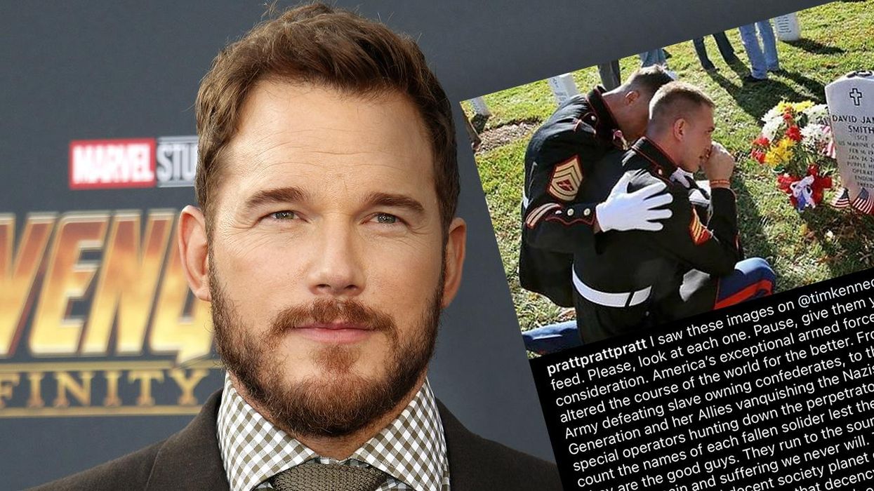 Pratt blasts anti-American losers in emotional Memorial Day message