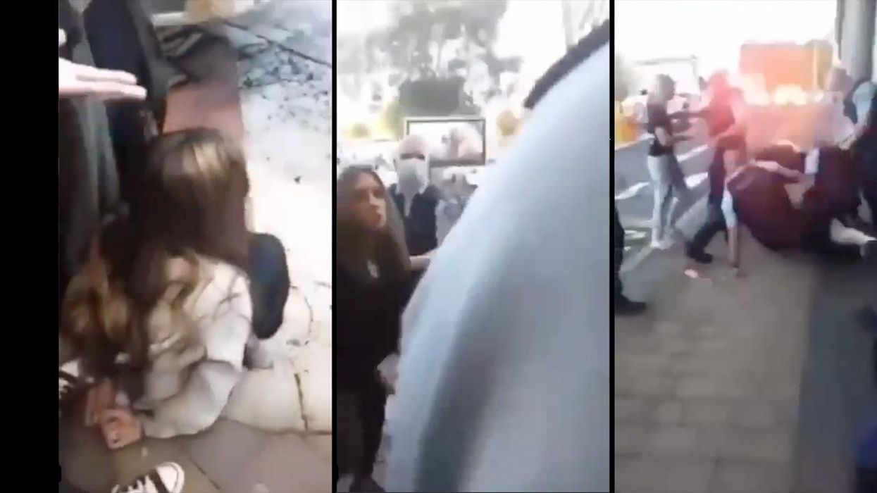 TYRANNY: Police Pepper Spray Pre-Teen Girls. They Weren't Wearing Masks