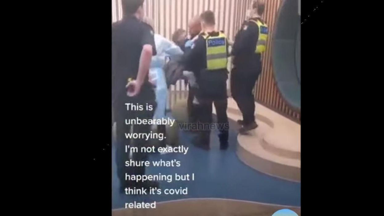 DISTURBING: Nurses, Officers Wrestle Child Away from Her Father