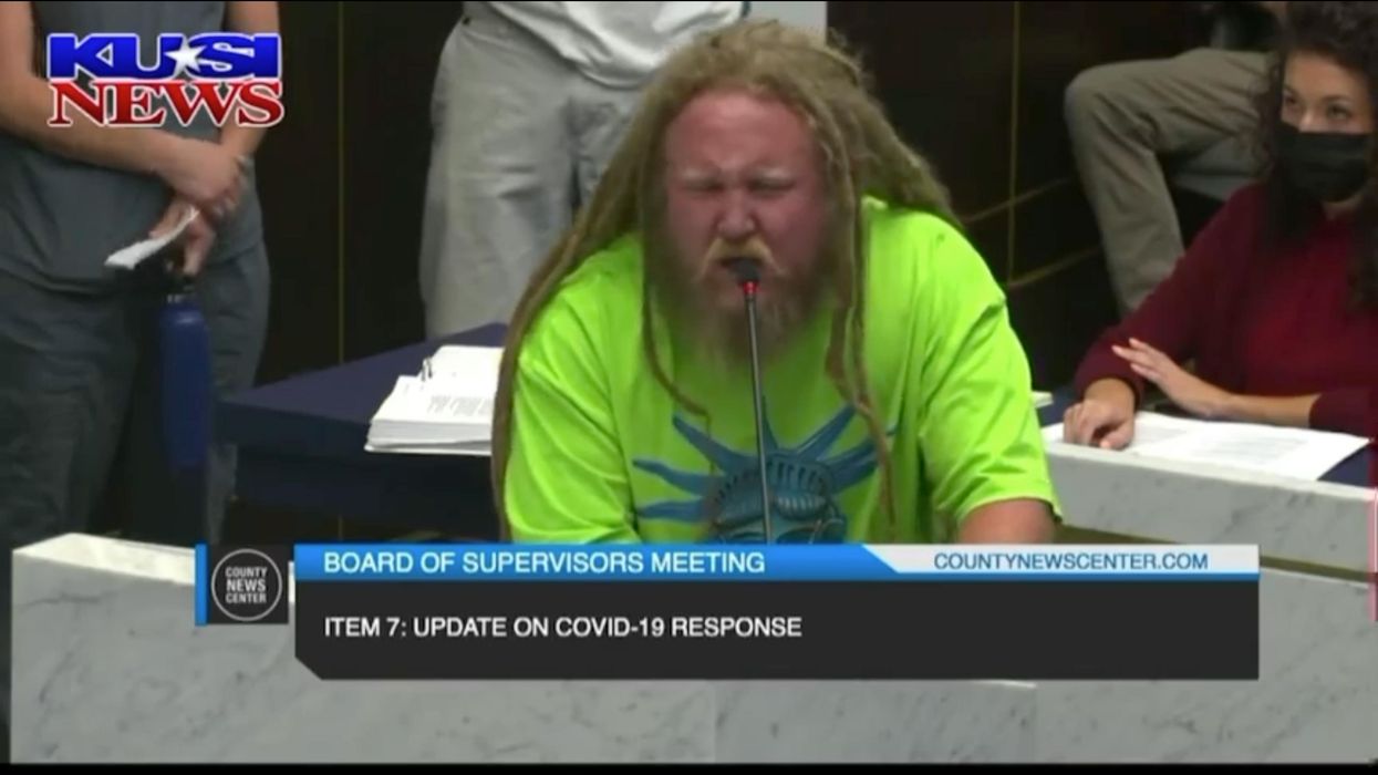 Man BLASTS Board Pushing Vaccine Passports, Accuses them of Being Nazis Violating the Nuremberg Code