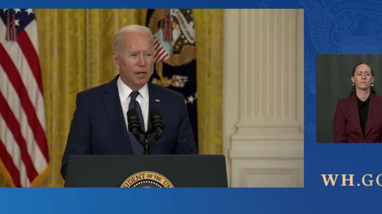 Biden Addresses Nation Heavy on Political Platitudes, Actually Cites Scripture, Says "I've been instructed to call on..."