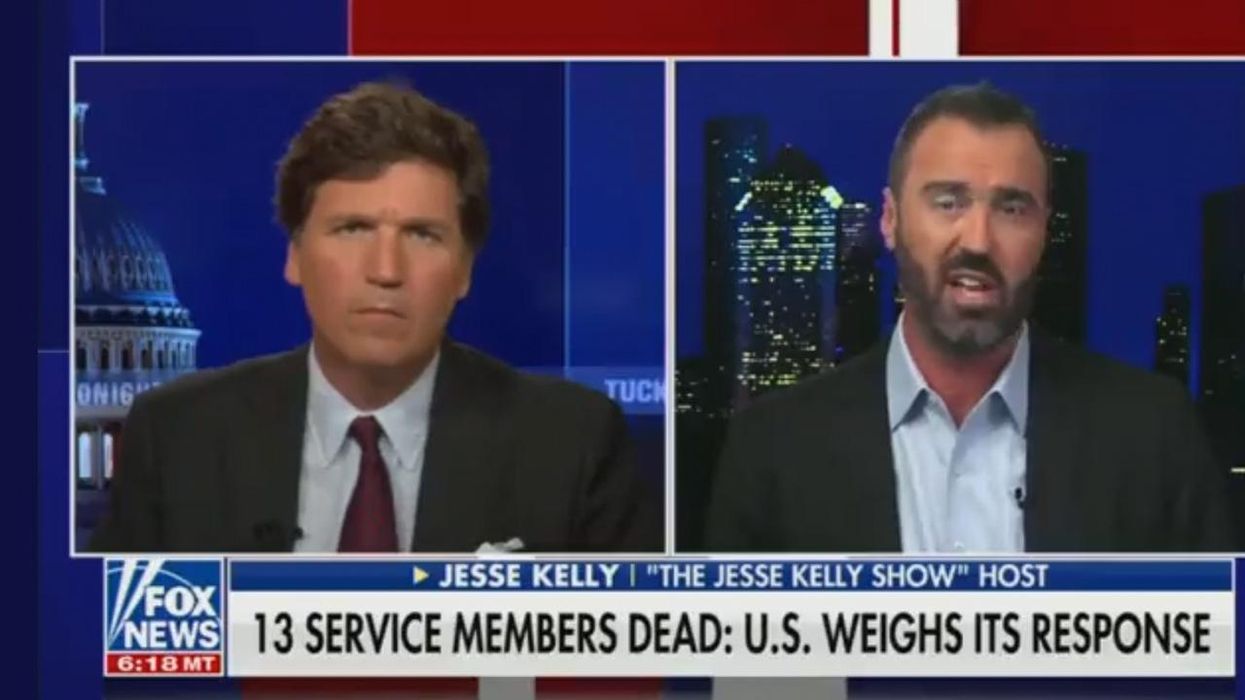 Former Marine Jesse Kelly Absolutely Destroys Biden & 'Scumbags in the White House' for Afghanistan Disaster