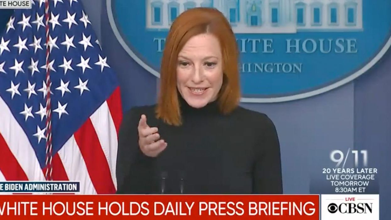 Psaki Says it's Unfair to Say Biden Blames Unvaccinated for Pandemic... Then BLAMES Unvaccinated for Pandemic!