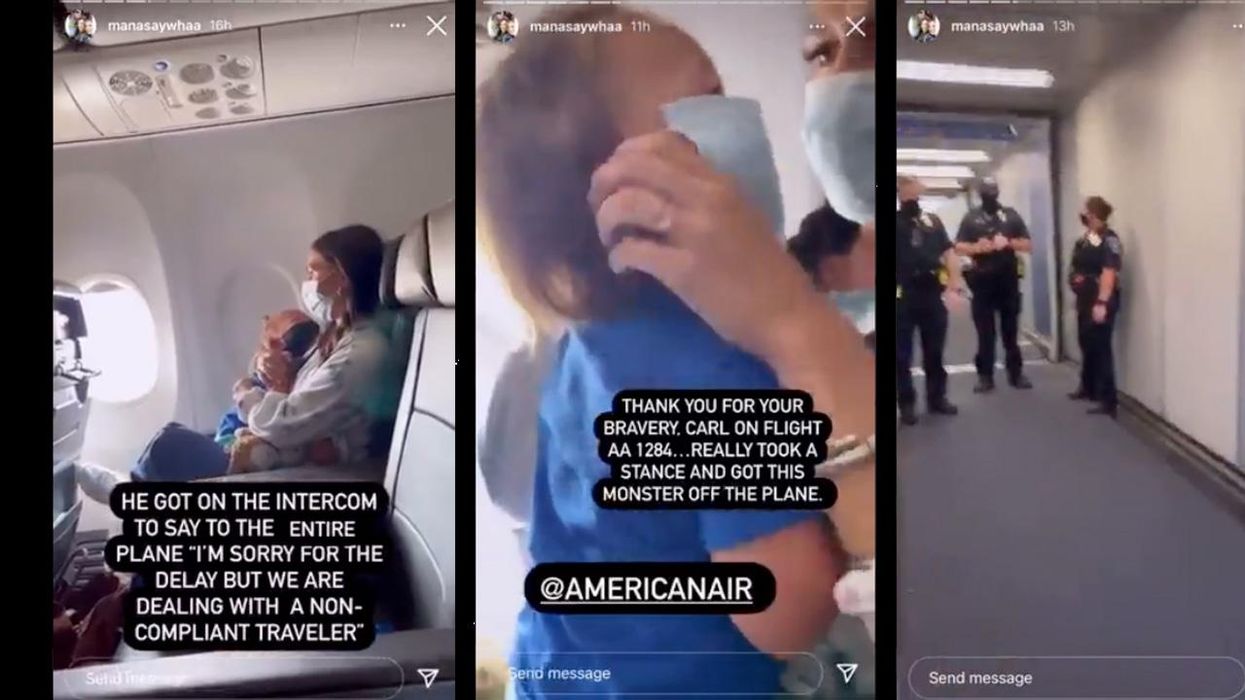 Viral Video Shows American Airlines Booting Family Because 2-yr-old Didn't Wear Mask. Is That the Whole Story?