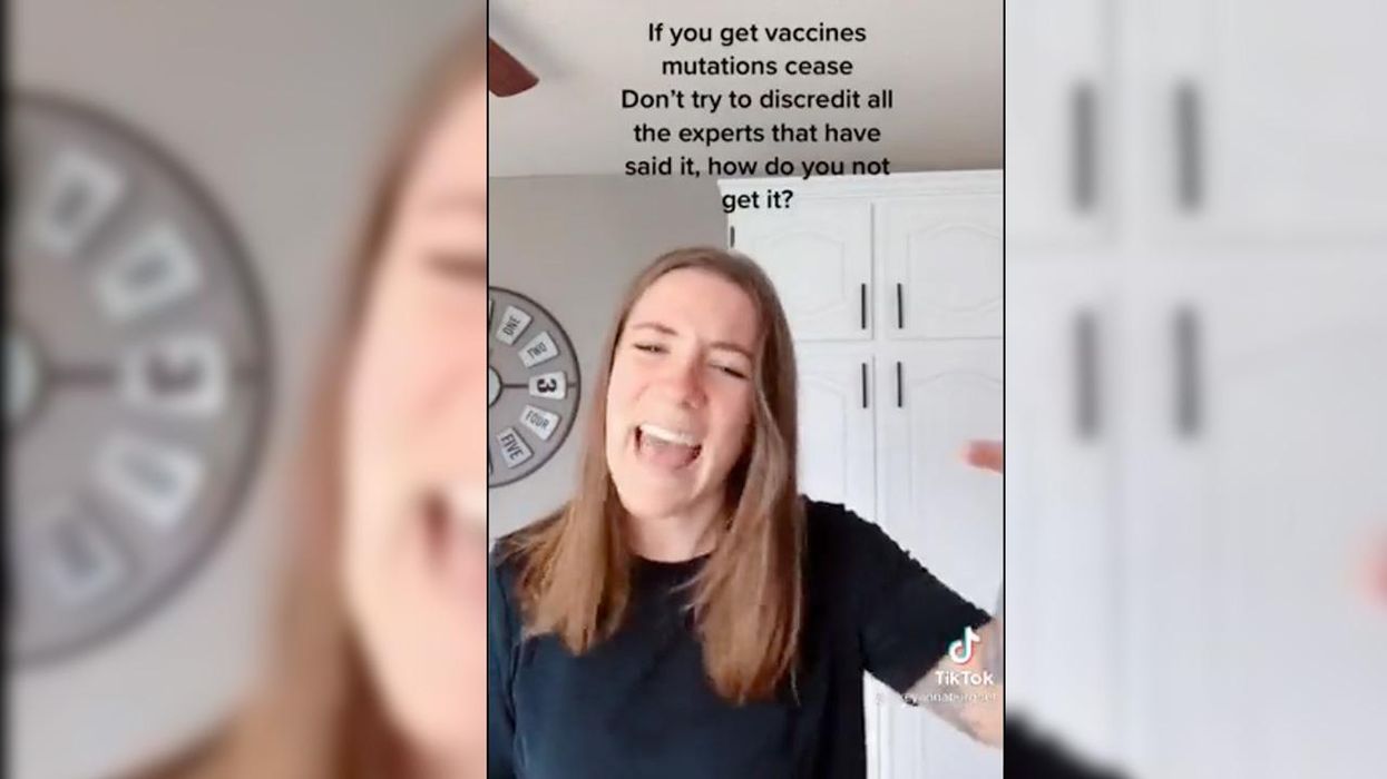 Liberal Crazy Lady 'Raps' to Shame You to Get Vaccinated. You'll Want to Punch Something Instead.