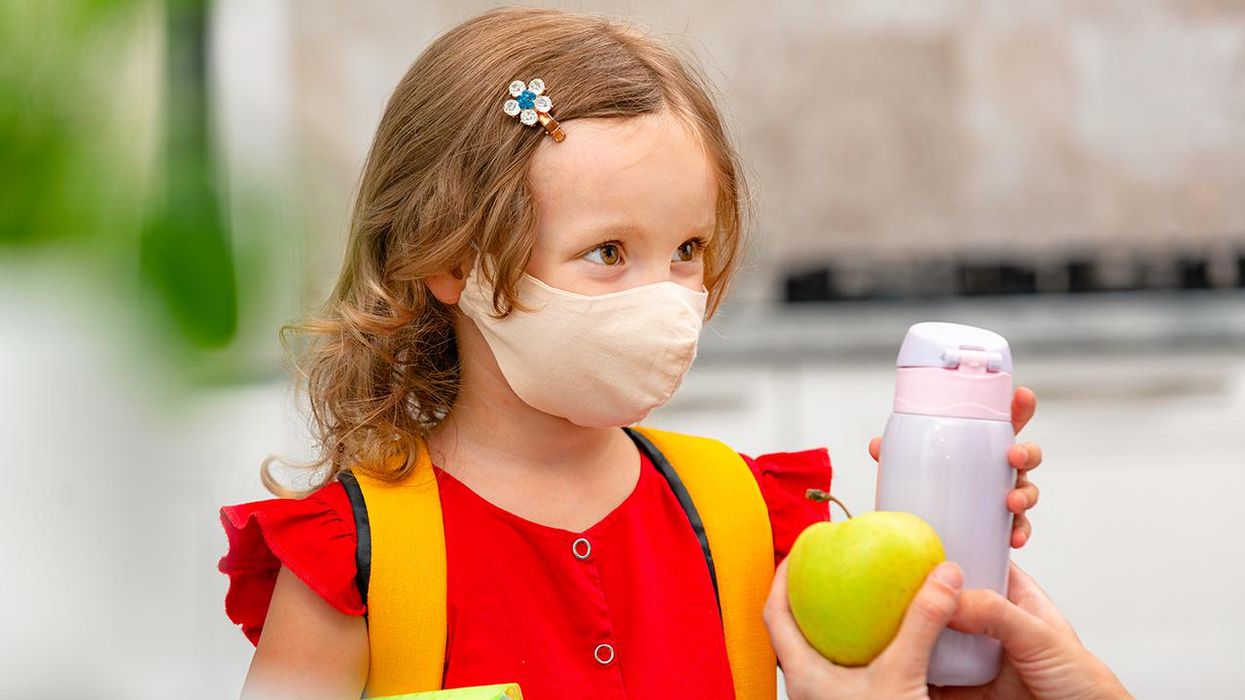 Elementary School Demands Kids Wear Masks During Lunch WHILE Chewing and Swallowing