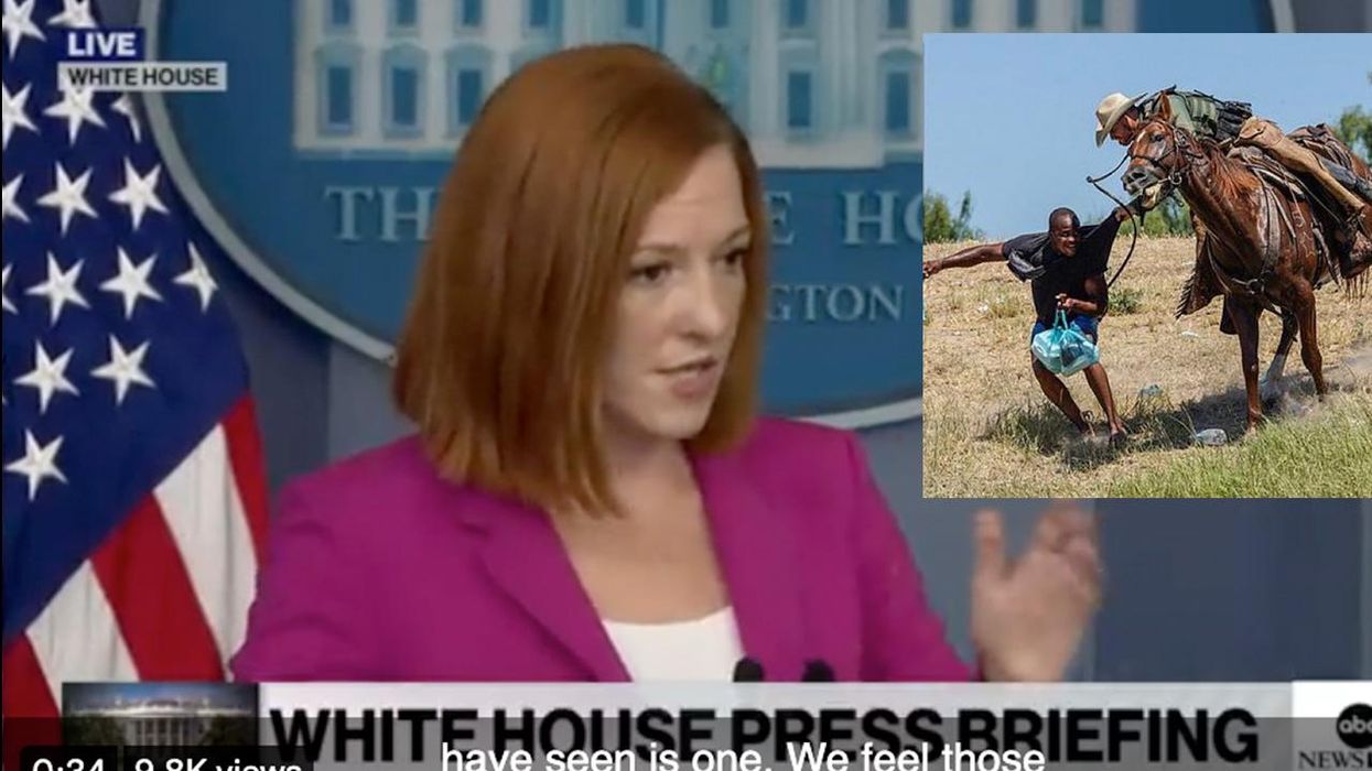 Psaki Announces Horses are Banned from Border Patrol Use in Del Rio