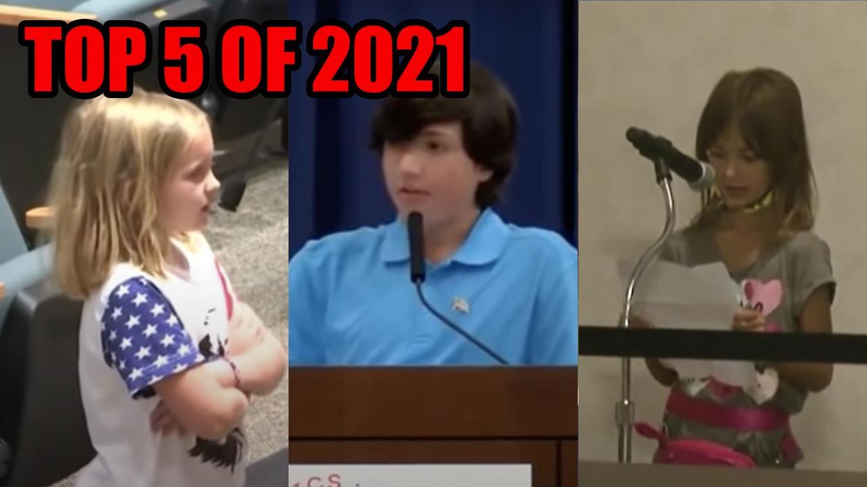 Best of 2021: These Lil' Patriots All Dropped the Mic at School Board Meetings