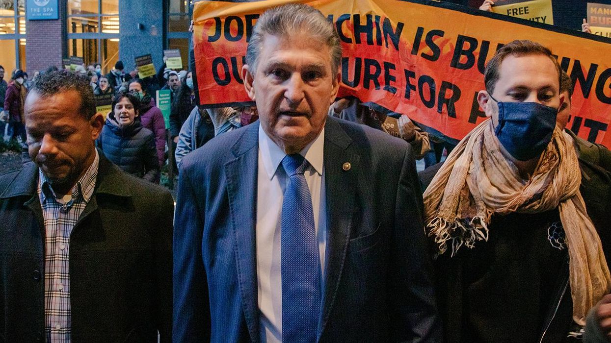 Joe Manchin Mocks Liberal Activists for Being Failures: 'They Think They Can Beat the Crap Out of People...'