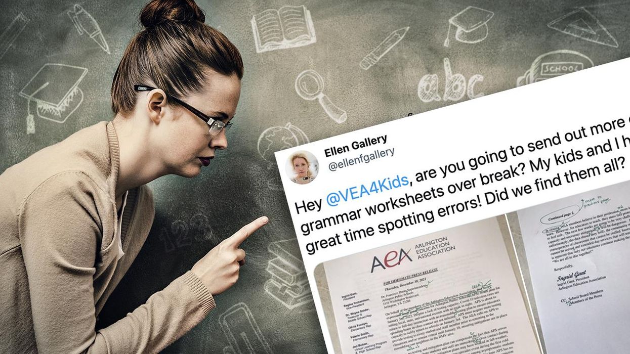 Teachers’ Union Sends Out Press Release Full of Typos, Gets Sent Back by Parent with Corrections