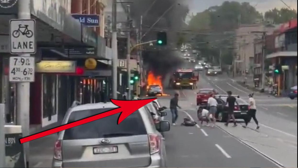 Australian Man Angry About COVID Restrictions Sets Himself on Fire. No, Really.
