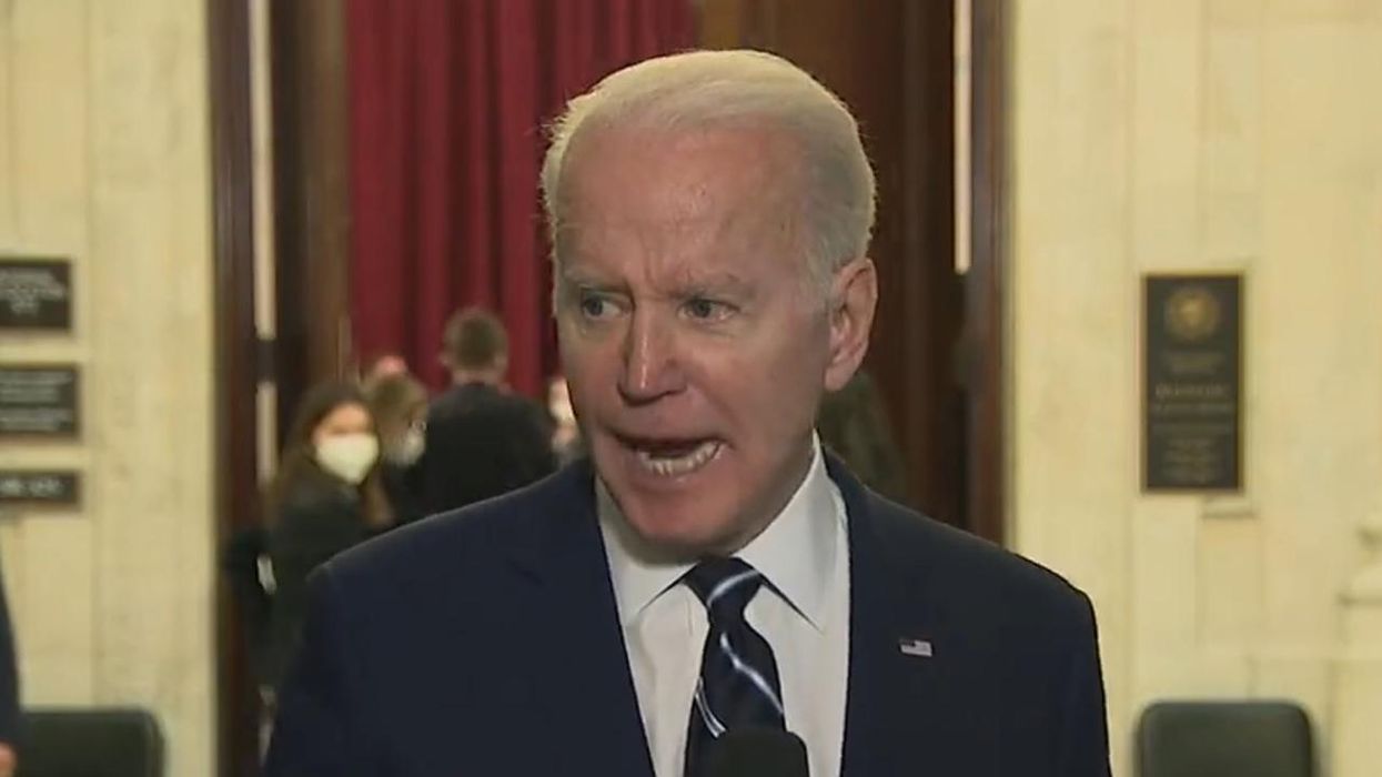 Joe Biden Has Old Man Meltdown, Accidentally Admits What His Federal Takeover of Elections Is All About