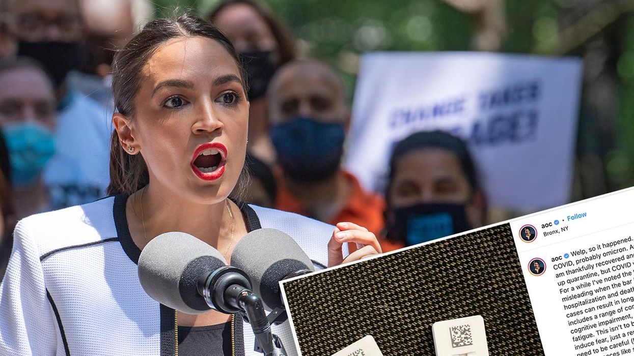 Rep. AOC Shares Photo Essay Detailing How She Survived the Omicron