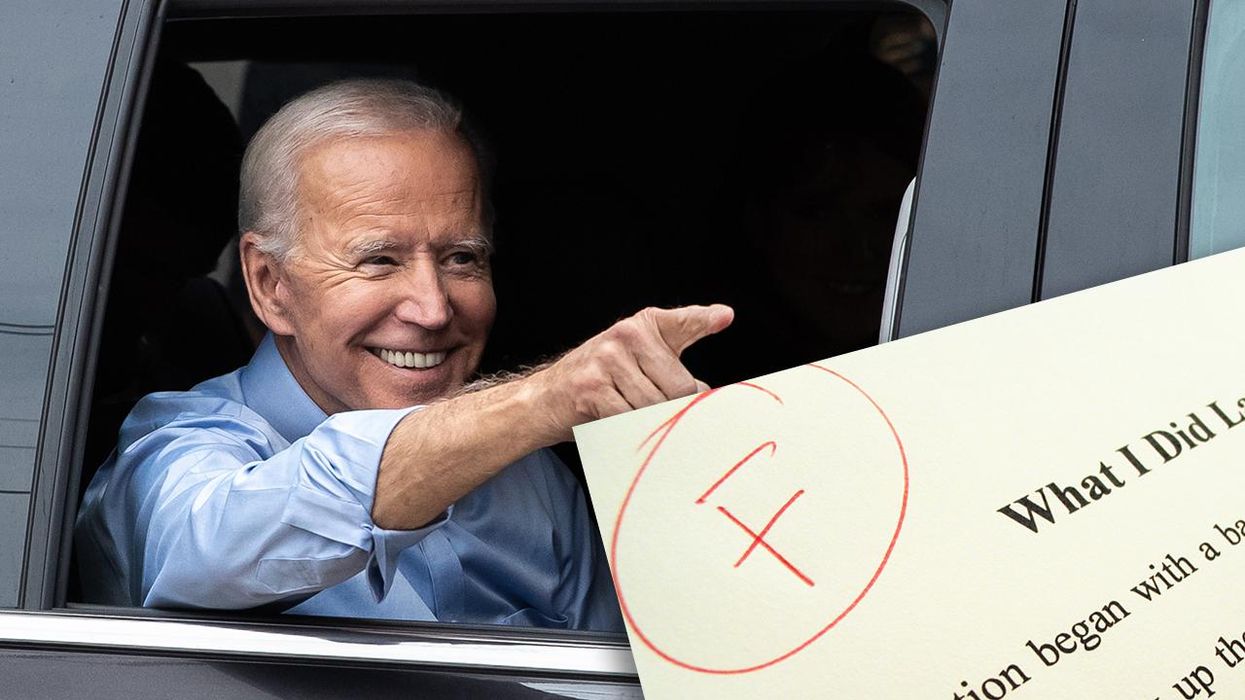 'F' Joe Biden: Over a Third of Americans Grade Joe a Failure as a President in New Poll