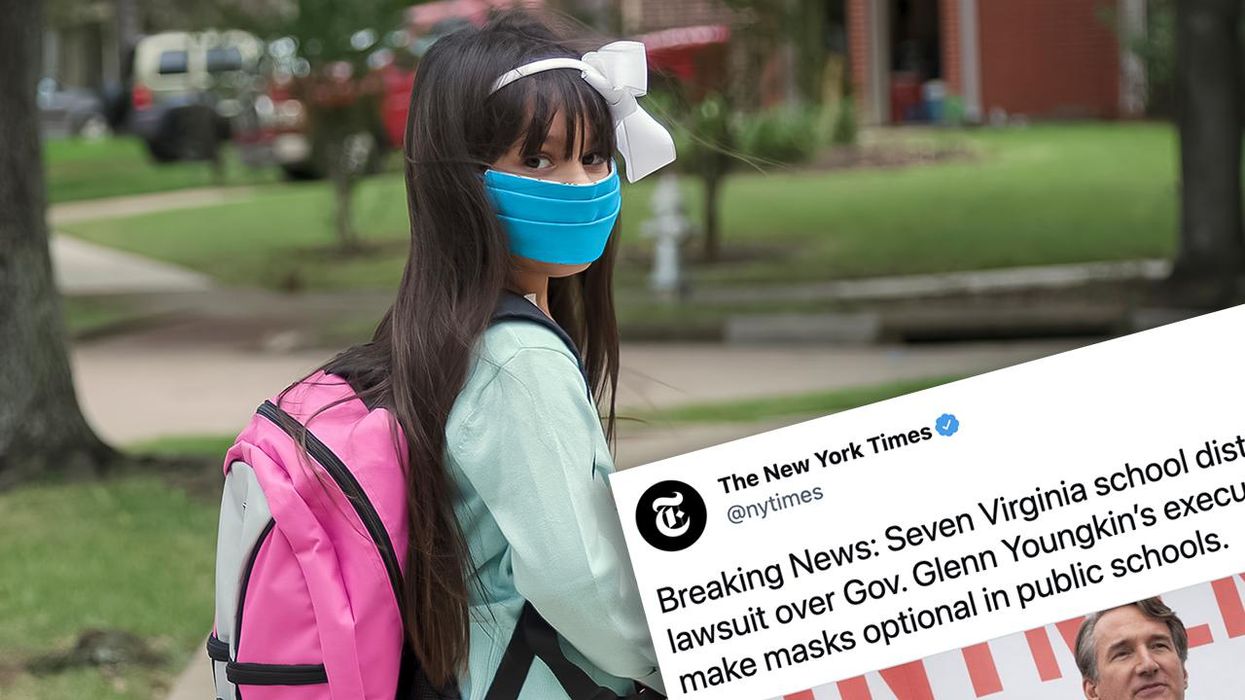 School Boards Declare War on Virginia Governor, Sue to Continue Forcing Your Kids to Wear Masks