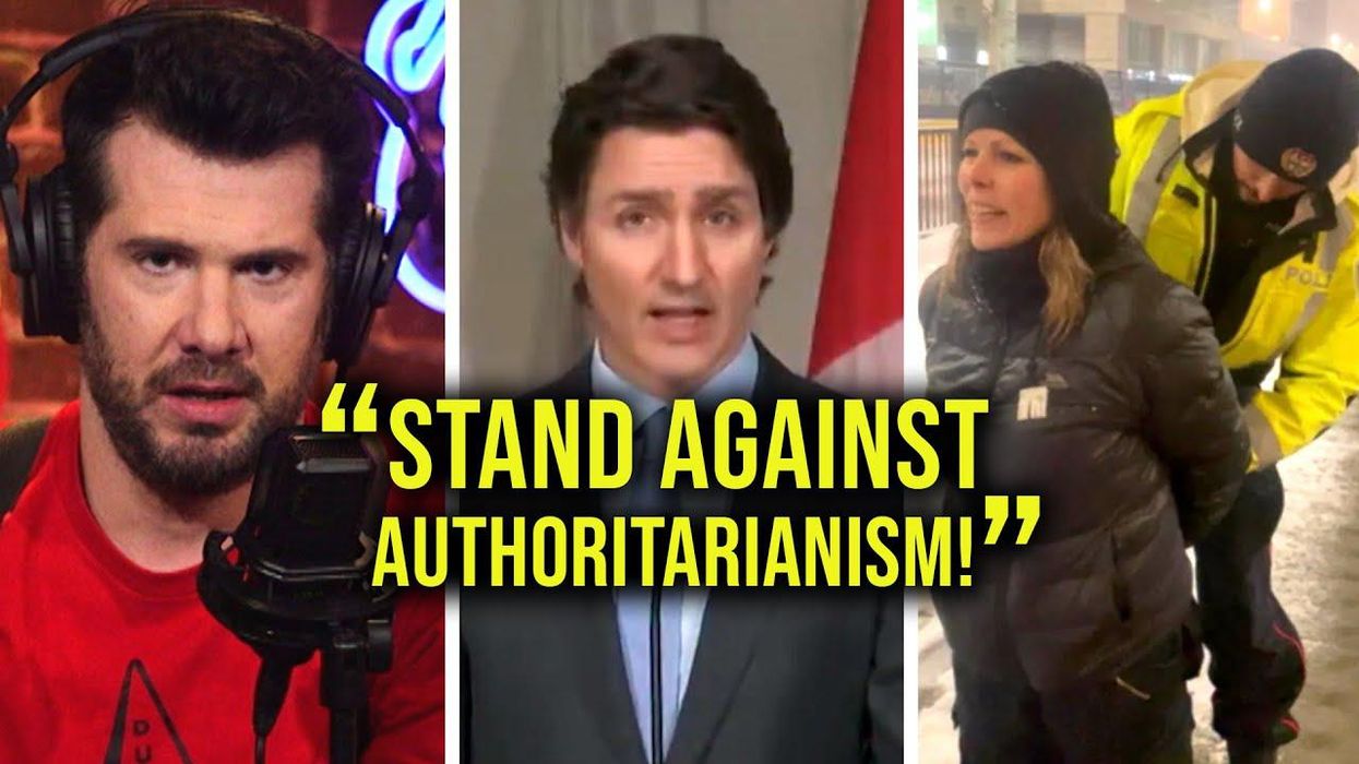 Watch: Trudeau ‘Stands Against Authoritarianism’… While ARRESTING Convoy Founder!
