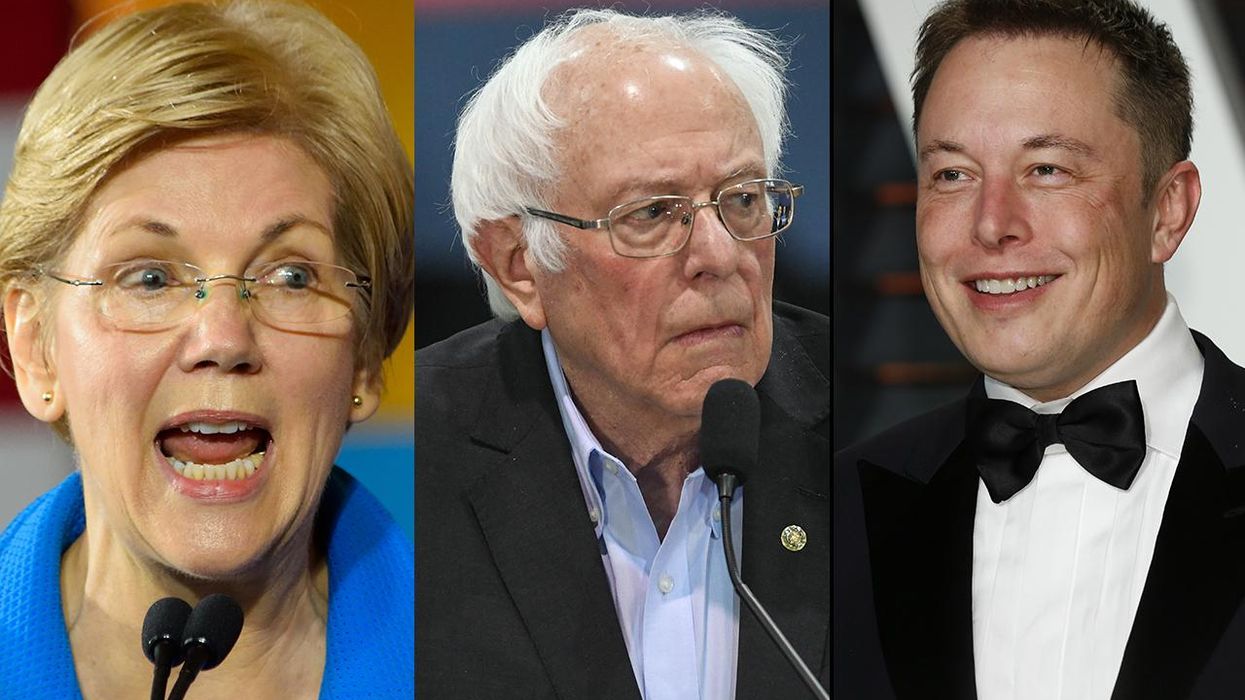 Elon Musk's Mother Defends Her Baby Boy Against Bernie Sanders, Elizabeth Warren Attacks