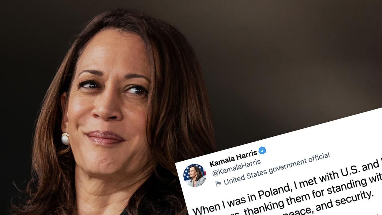 Kamala Harris Doubles Down on Derp, Again Implies Ukraine's a NATO Member, and That's Not the Dumb Part