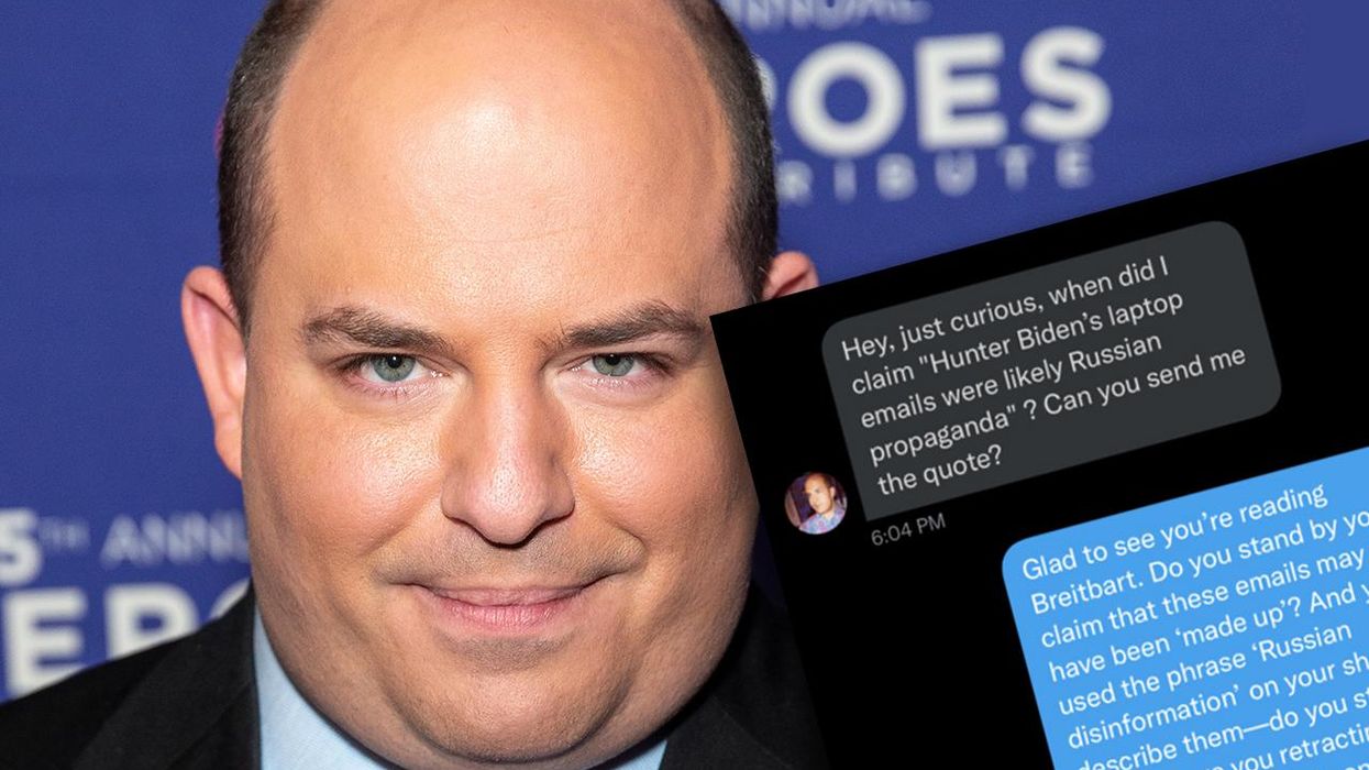 Brian Stelter Slides Into Reporter's DMs Over Hunter Biden Coverage, Instantly Regrets Doing So