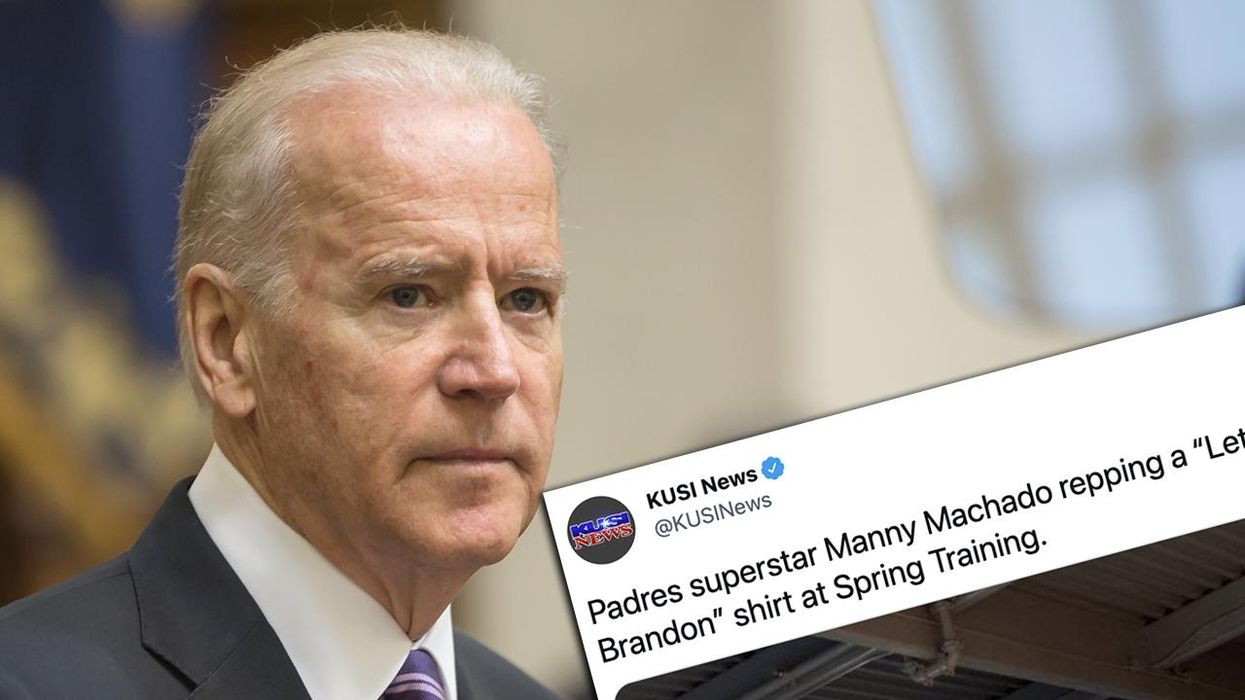 Latino MLB All-Star Shows Up For Media Day Rocking a 'Let's Go Brandon' T-Shirt