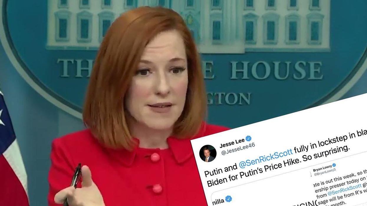 WH Lashes Out at GOP Senator, Expects Americans to Blame Putin for Joe Biden's Record-Breaking Inflation