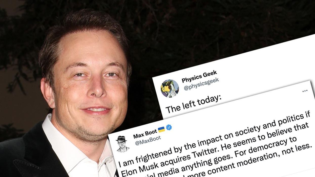 'A Threat to the Free World': Blue Checkmark Liberals Don't Disappoint With Their Elon Musk/Twitter Meltdowns
