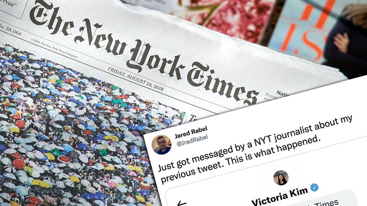 Dude Shares Satirical 'Anti-Trump' Tweet About Ending Mask Mandate, NYT Reporter's Dumb Enough to Fall For It