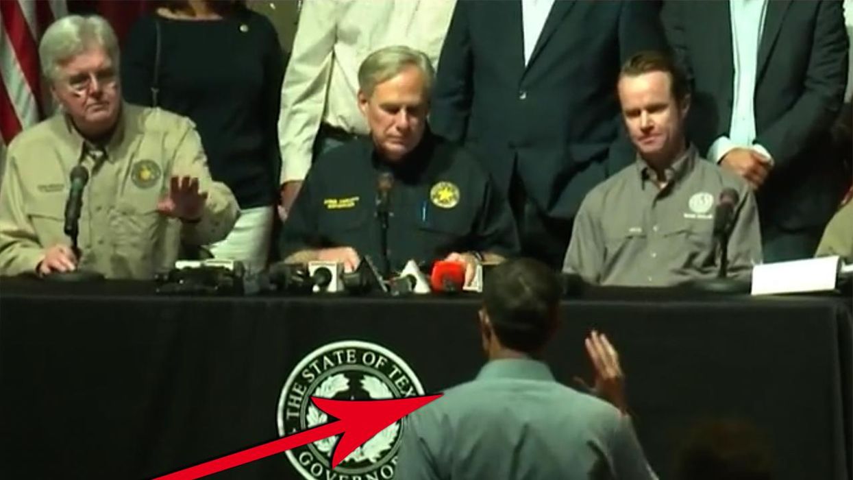 Beto O'Rourke Uses Dead Children for Campaign Publicity Stunt, Interrupts Greg Abbott Press Conference