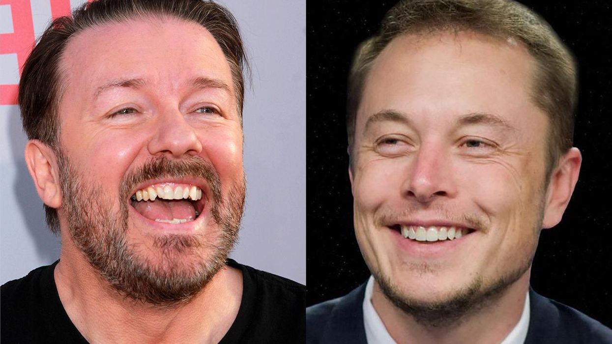 Ricky Gervais Discovers Friend in Elon Musk Who Offers These Words of Praise for New Netflix Special