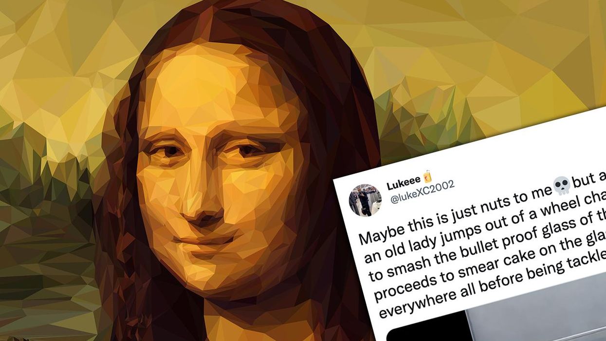 Man Disguised as Woman in Wheelchair Attacks the Mona Lisa, His Rationale Is Crazier Than You'd Expect