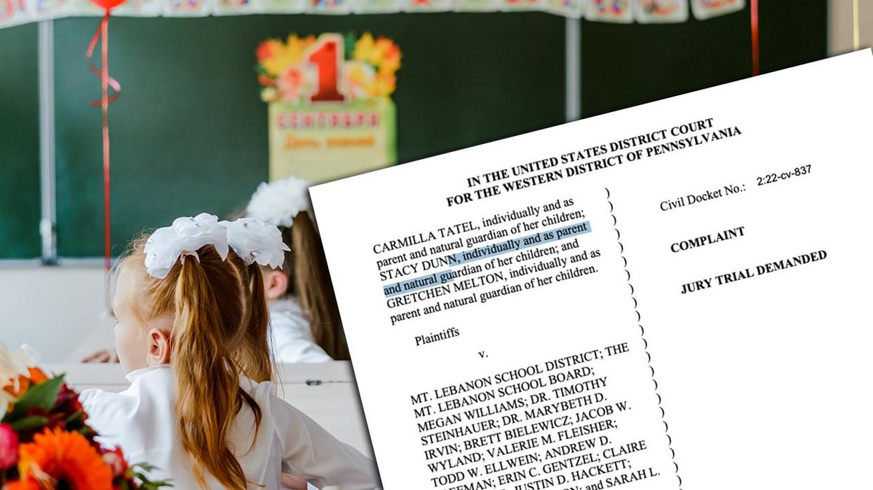 Lawsuit Alleges Teacher Gave Gender Dysphoria Lessons to First-Graders, Told Kids 'Parents Are Wrong'