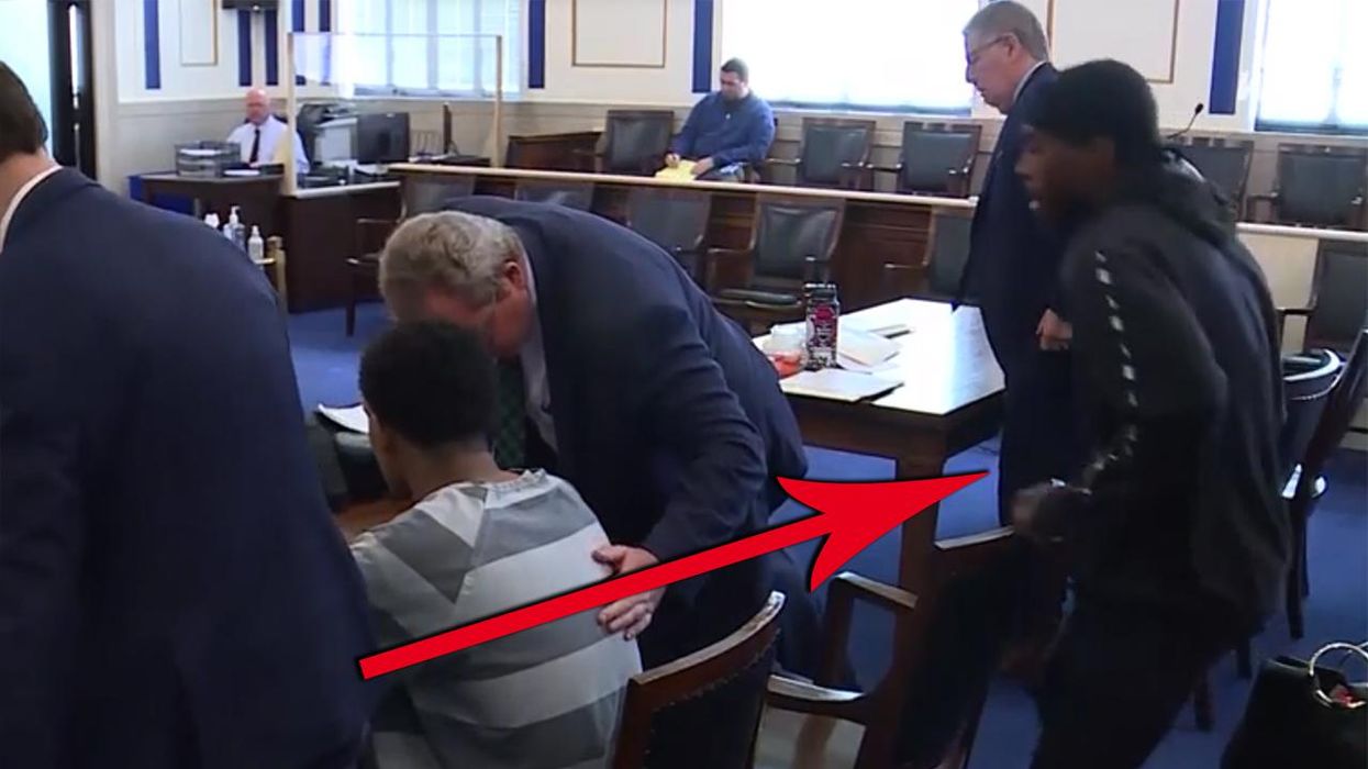 Watch: Father Beats Down Man Accused of Killing His Toddler Inside the Court Room