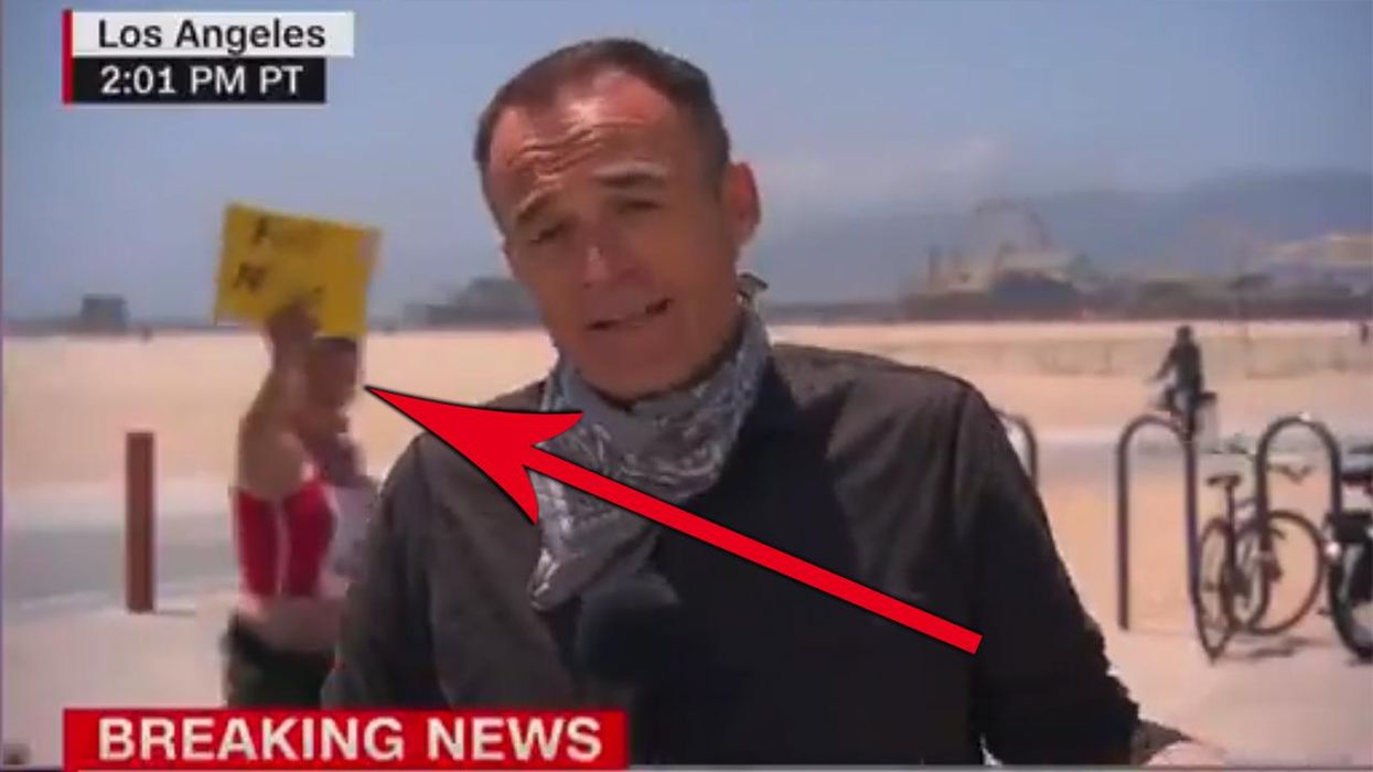 Woman Exposes CNN as 'Fake News,' and the Reporter Doesn't Even Notice