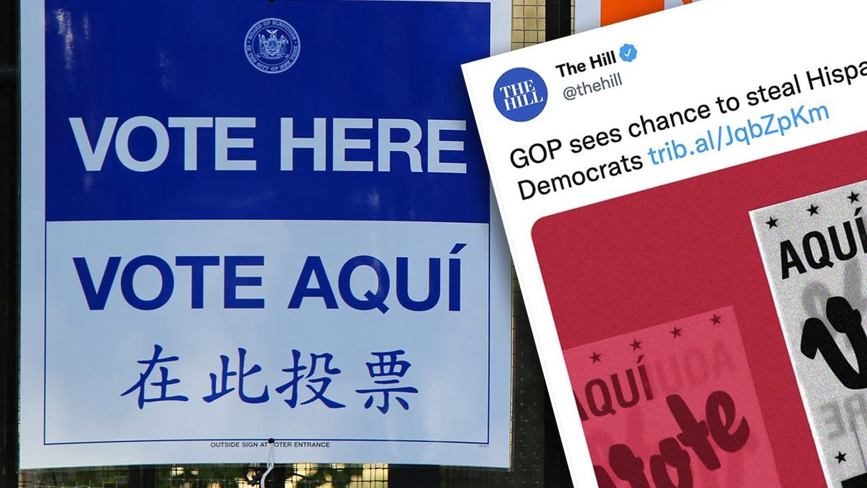 'The Hill' Endorses Idea of Minority Voters as Democratic Property, Says GOP Attempting to 'Steal' Hispanics