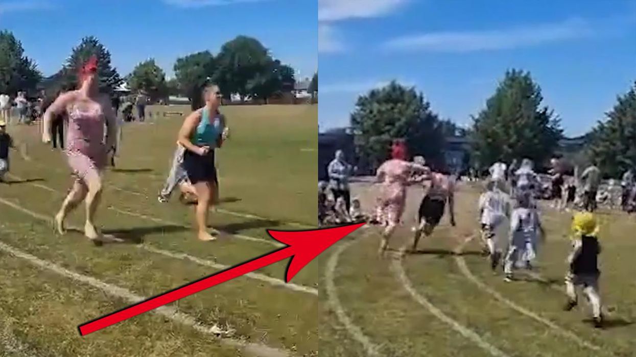 Mom goes viral unapologetically cheating to win race at daughter's field day: 'I told her I would be number one'