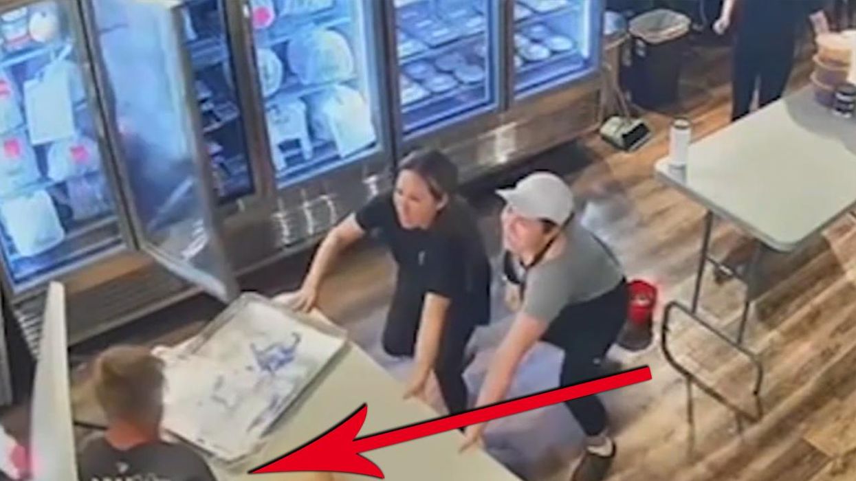 'I was ready to get down and use my hands if I needed to': Mother-daughter duo show man he chose the wrong restaurant to rob