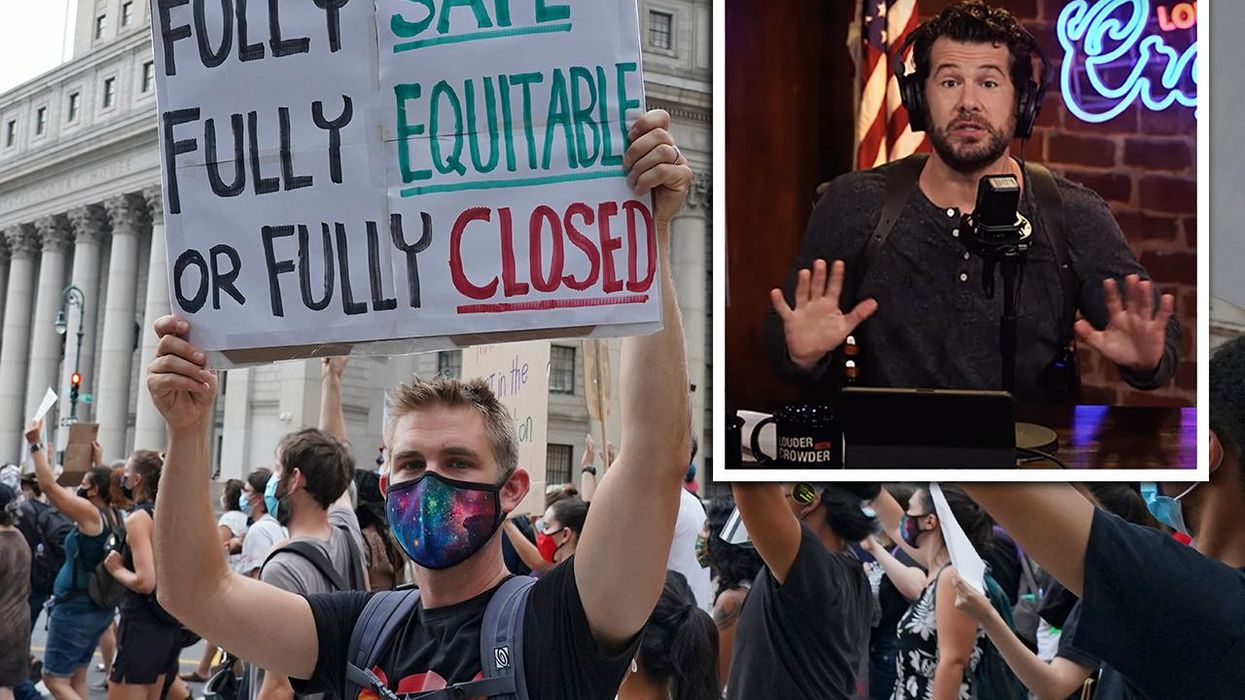 'I'm just awash with bullsh*t!' Crowder decimates ridiculous complaints from teachers' union