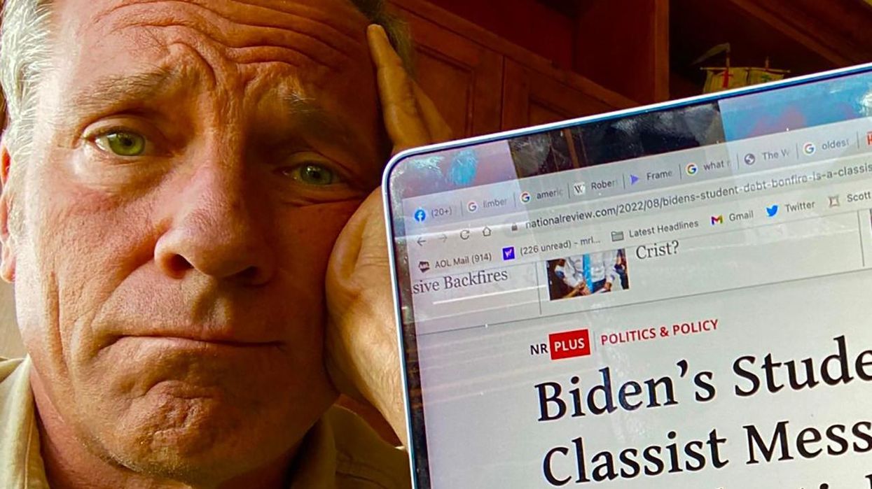 'Screw 'em': Mike Rowe torches Joe Biden's student loan bailout with the help of a friend