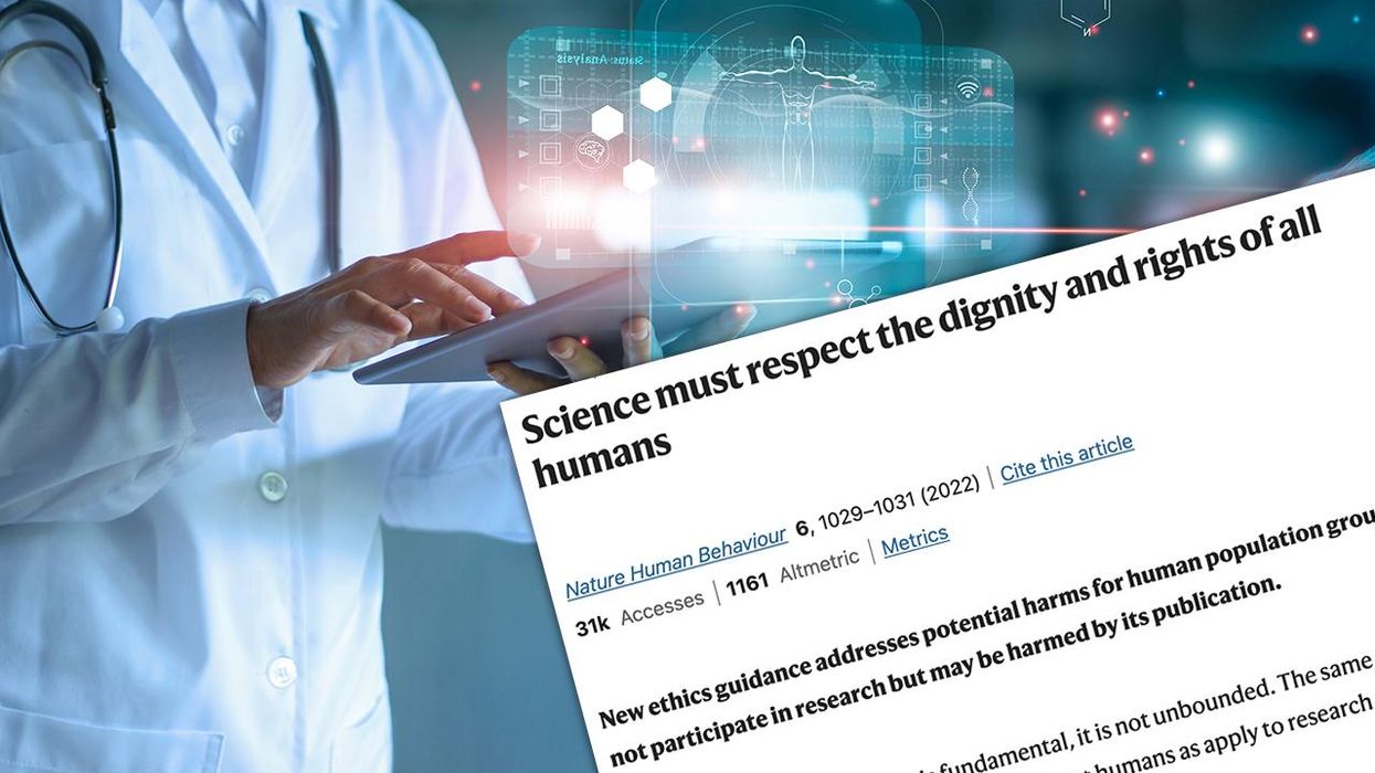 'The nail in the coffin': Allegedly scientific publication ends scientific inquiry at the behest of the woke